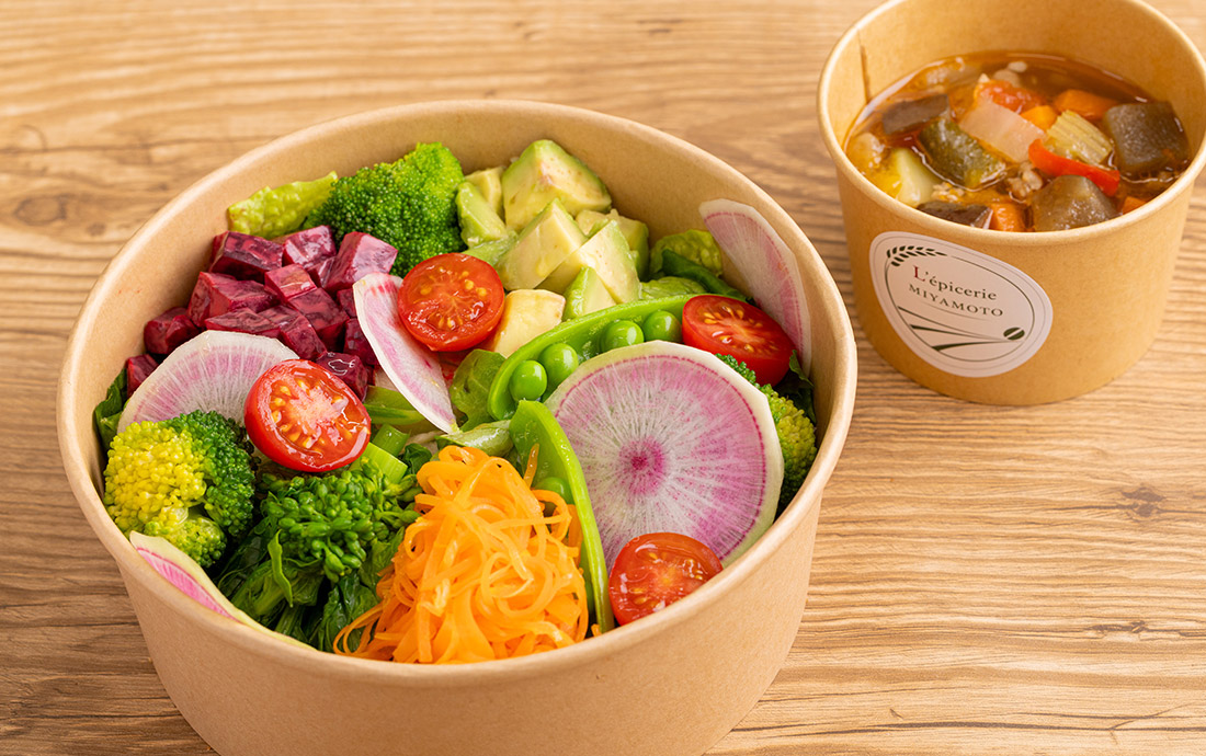 コーヒーとパン